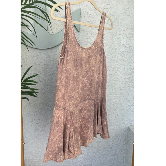 Altar'd State Sleeveless Top - XS, Washed Tan/Cream Color - Picture 4 of 7